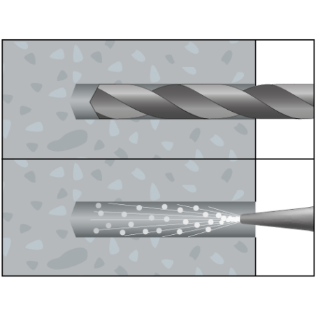 EKA önfeszítő tűzálló acél alapcsavar M6x70