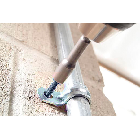 Betoncsavar BTS5 B 5-60/35, hatlapfejű, szürke Zn-Al 100 db