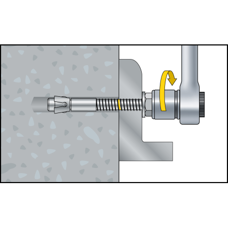 BAP önfeszítő alapcsavar 8-75/10