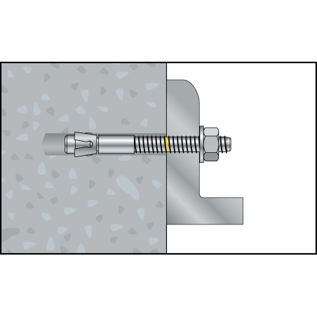 BAP önfeszítő alapcsavar 8-75/10
