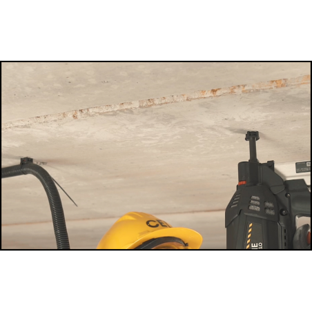 2. lépés: Helyezze a szegbelövőt a kívánt alkalmazási helyre.