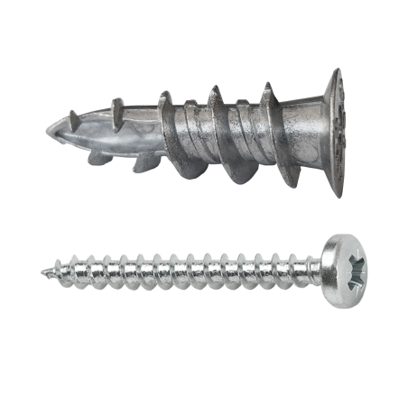 GKDZ önfúró fém gipszkarton dűbel, bliszterben