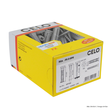 FX univerzális nylon dűbel csavarral Ø10