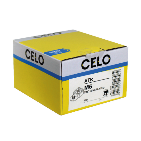 ATR M6x6,5 lőhető tűzálló menetes rögzítő elemek horganyzott acél