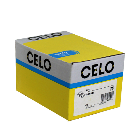 PFT lőhető tűzálló félköríves fém bilincs előrögzítővel Ø 8 mm