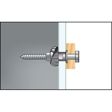 FX univerzális nylon dűbel csavarral Ø10