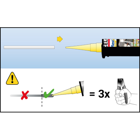 Szerelési kép – ResiTHERM® 12 üreges tégla/ falazatba történő telepítése 7