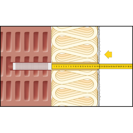 Szerelési kép – ResiTHERM® 12 üreges tégla/ falazatba történő telepítése 6