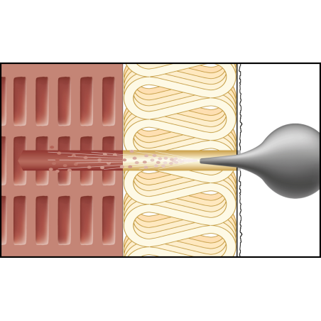Szerelési kép – ResiTHERM® 12 üreges tégla/ falazatba történő telepítése 3