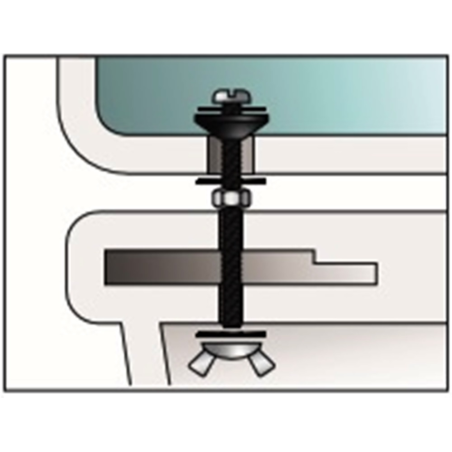 FCIS wc tartály rögzítő szett