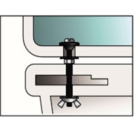 FCIS wc tartály rögzítő szett