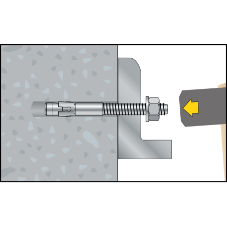 BAP önfeszítő alapcsavar 8-75/10