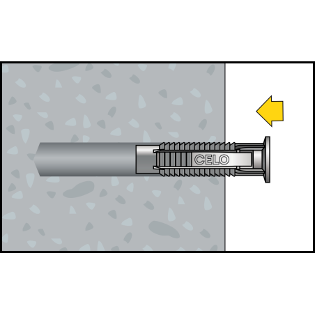 FX univerzális nylon dűbel Ø10