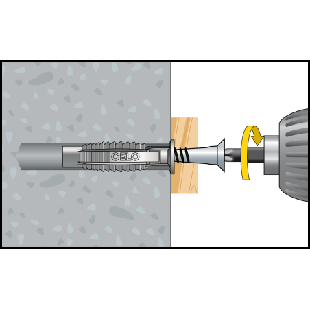 FX univerzális nylon dűbel Ø10