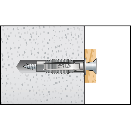 FX univerzális nylon dűbel Ø10