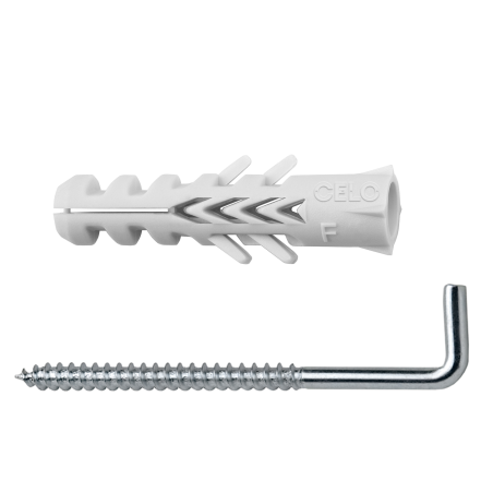 F szárnyas dűbel kampóval, bliszterben