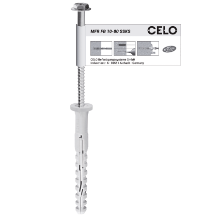 MFR FB SSKS multifunkcionális rögzítő dűbel