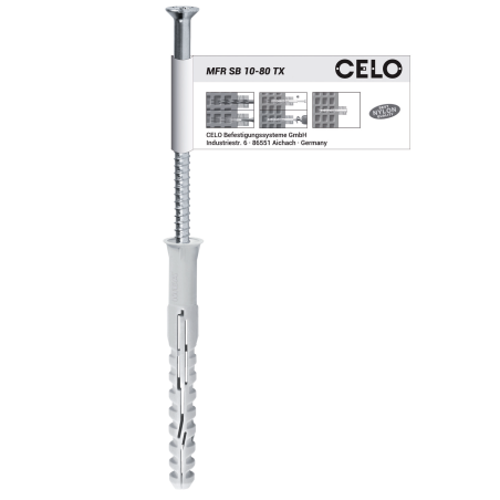 MFR SB TX multifunkcionális rögzítő dűbel